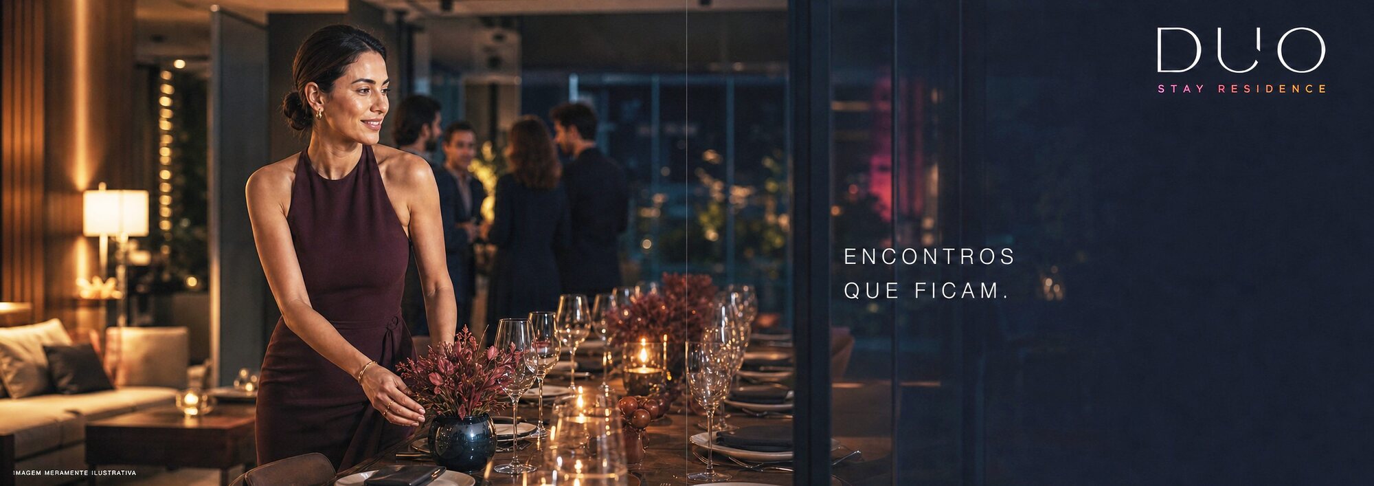 Encontros que ficam — DUO Stay Residence