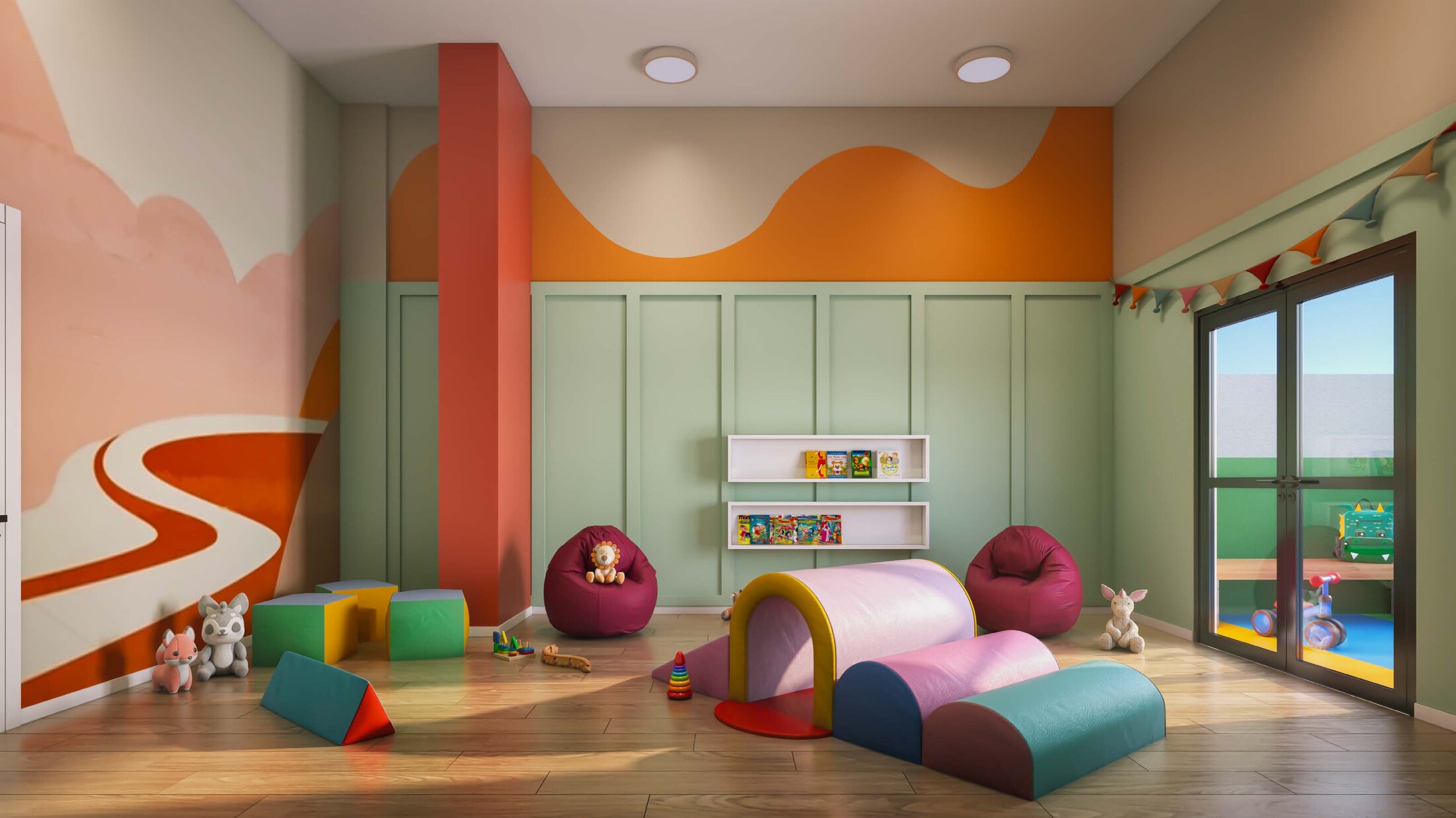 Brinquedoteca kids — Residencial Maro by BP8