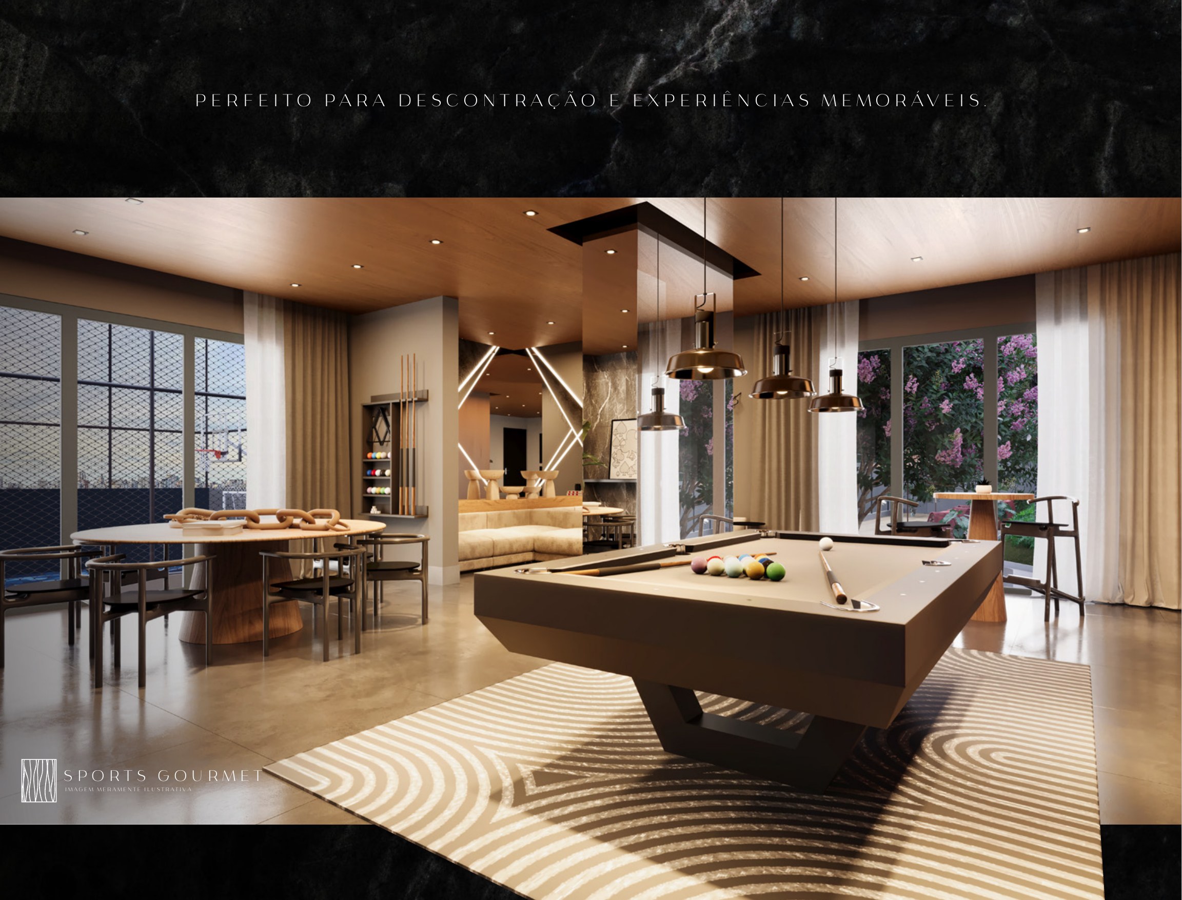 Sports gourmet — Symmetry Residence