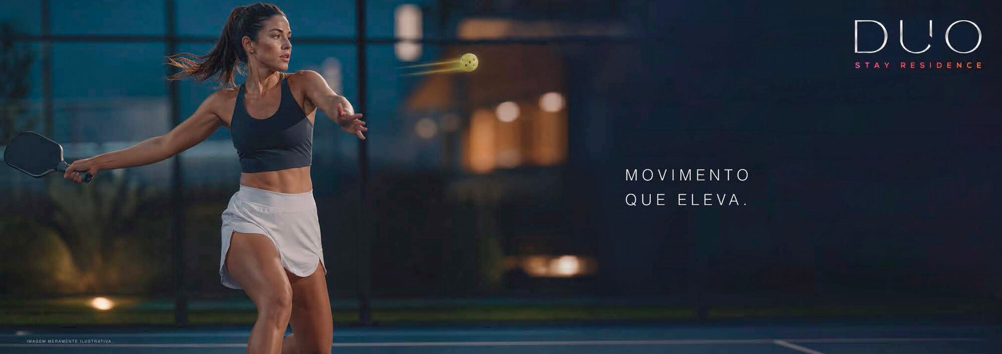 Movimento que eleva — DUO Stay Residence