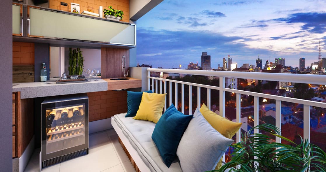 Terraço com vista — Park 650 Condomínio Clube