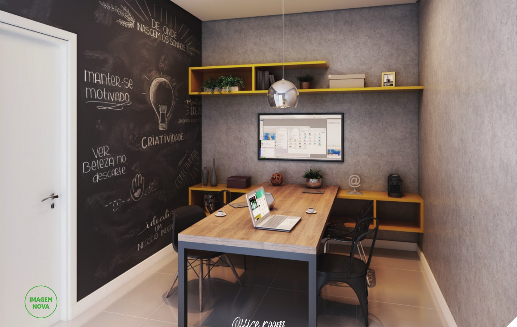Office room (térreo) — Specialle Residencial Barueri