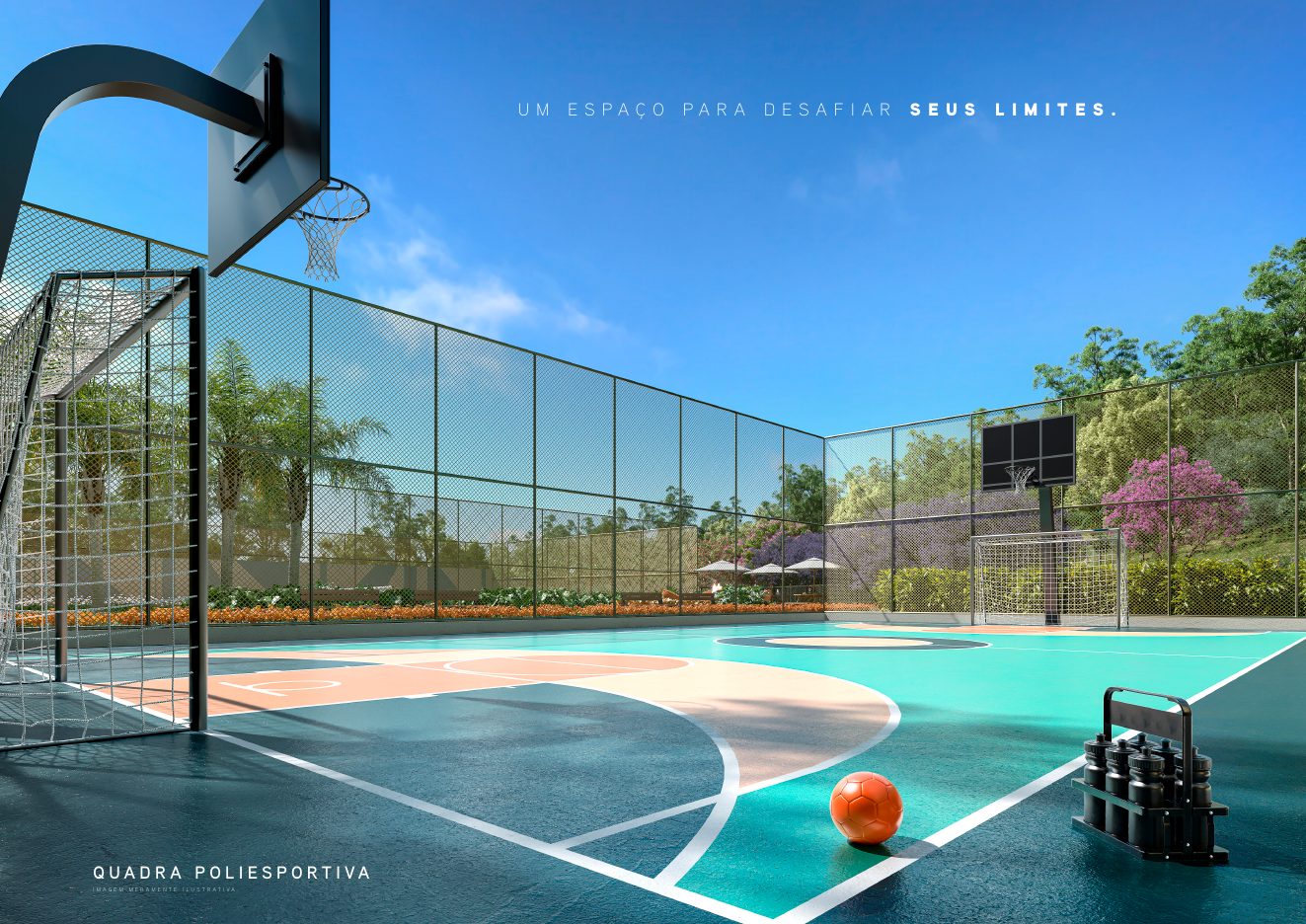 Quadra poliesportiva — Eternity Residence
