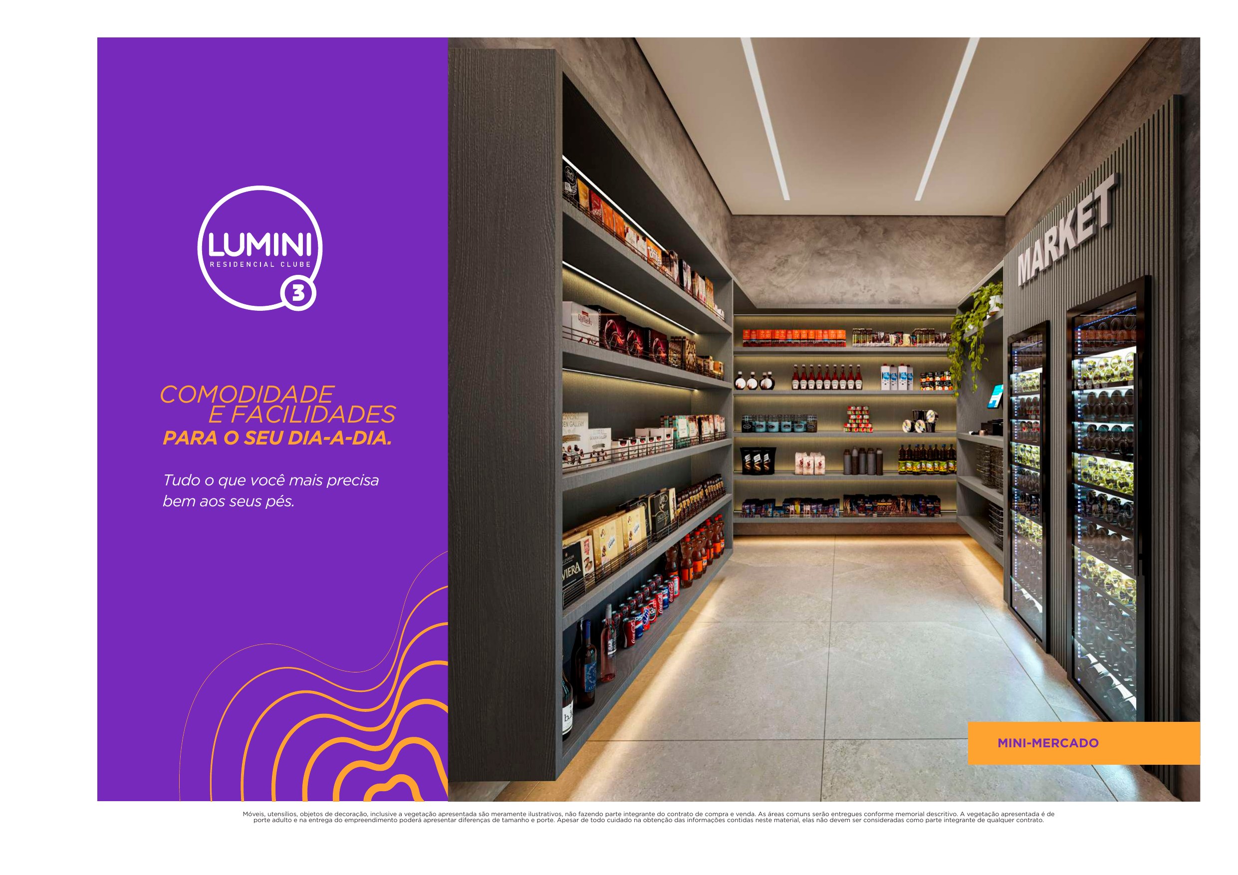 Mini-mercado — Lumini 3 Residencial Clube