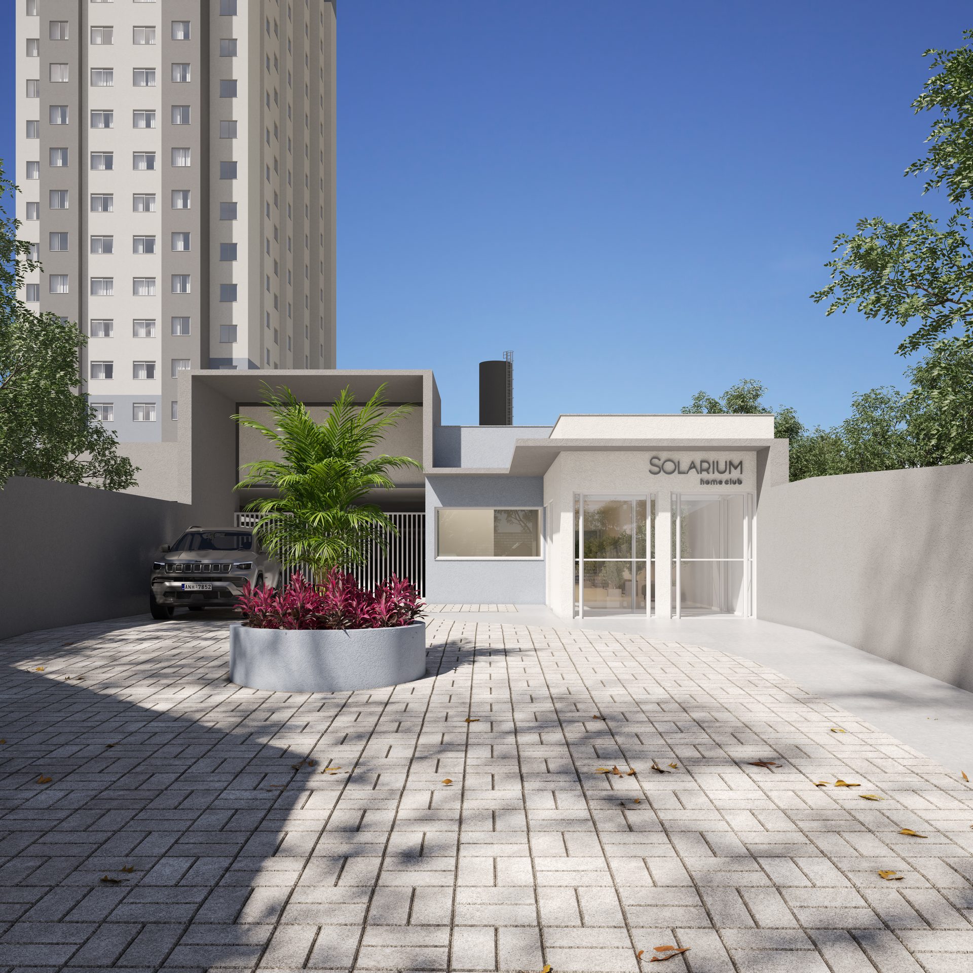 Fachada do Solarium Home Club
