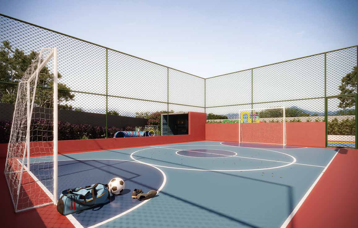 Mini quadra recreativa — Solar das Violetas Residencial Clube