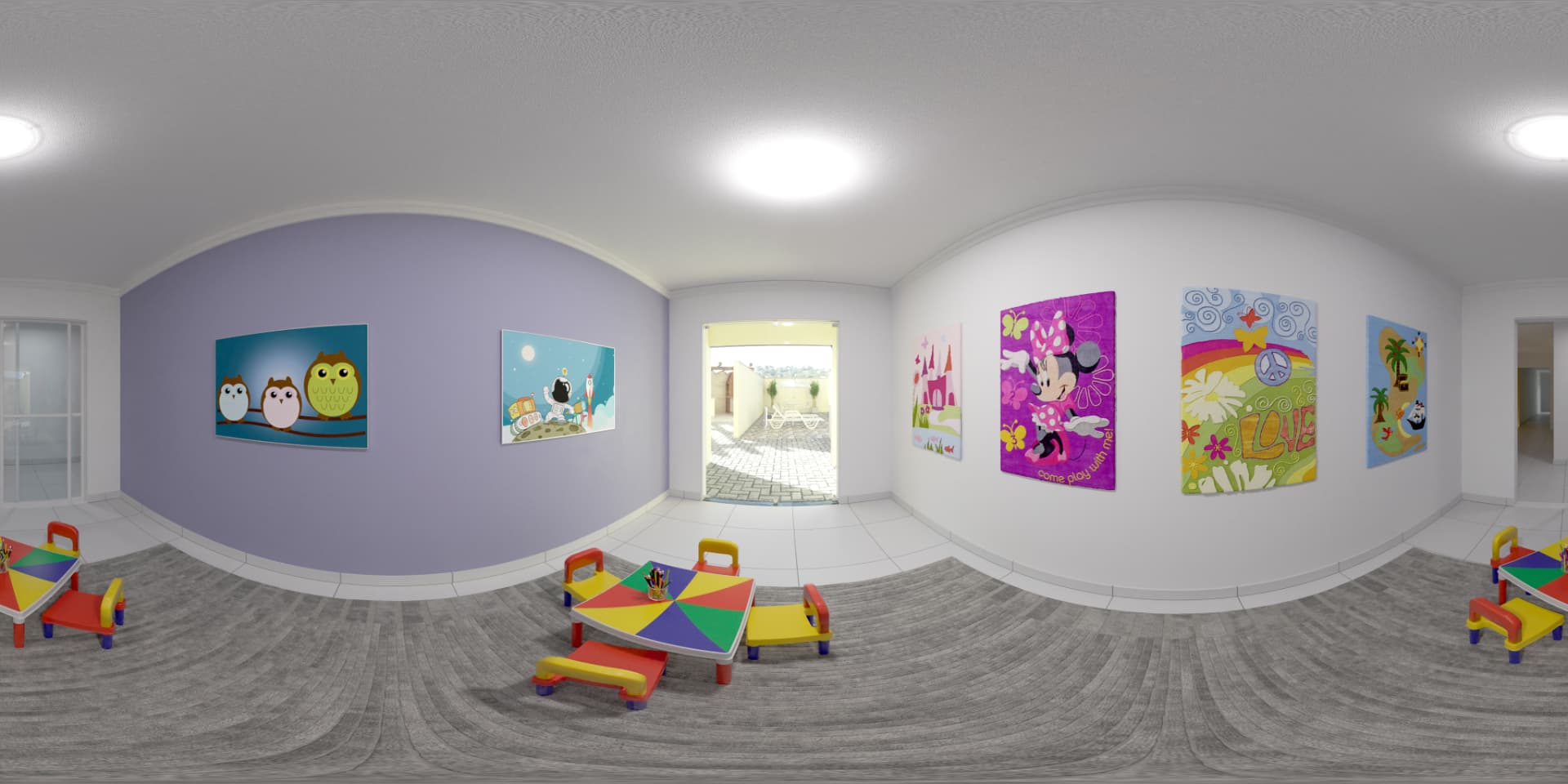 Brinquedoteca — imagem 360° — Advanced Taboão I