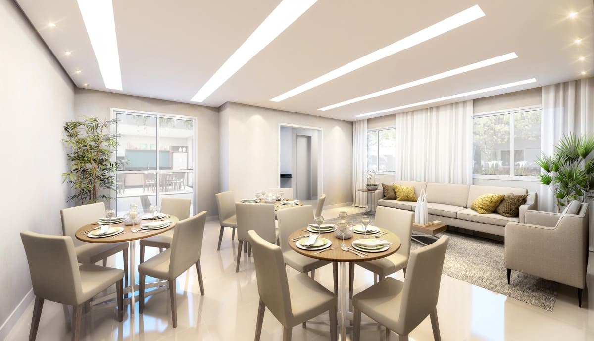 Salão de festas adulto — DeMAIS Bela Vista Residencial Clube
