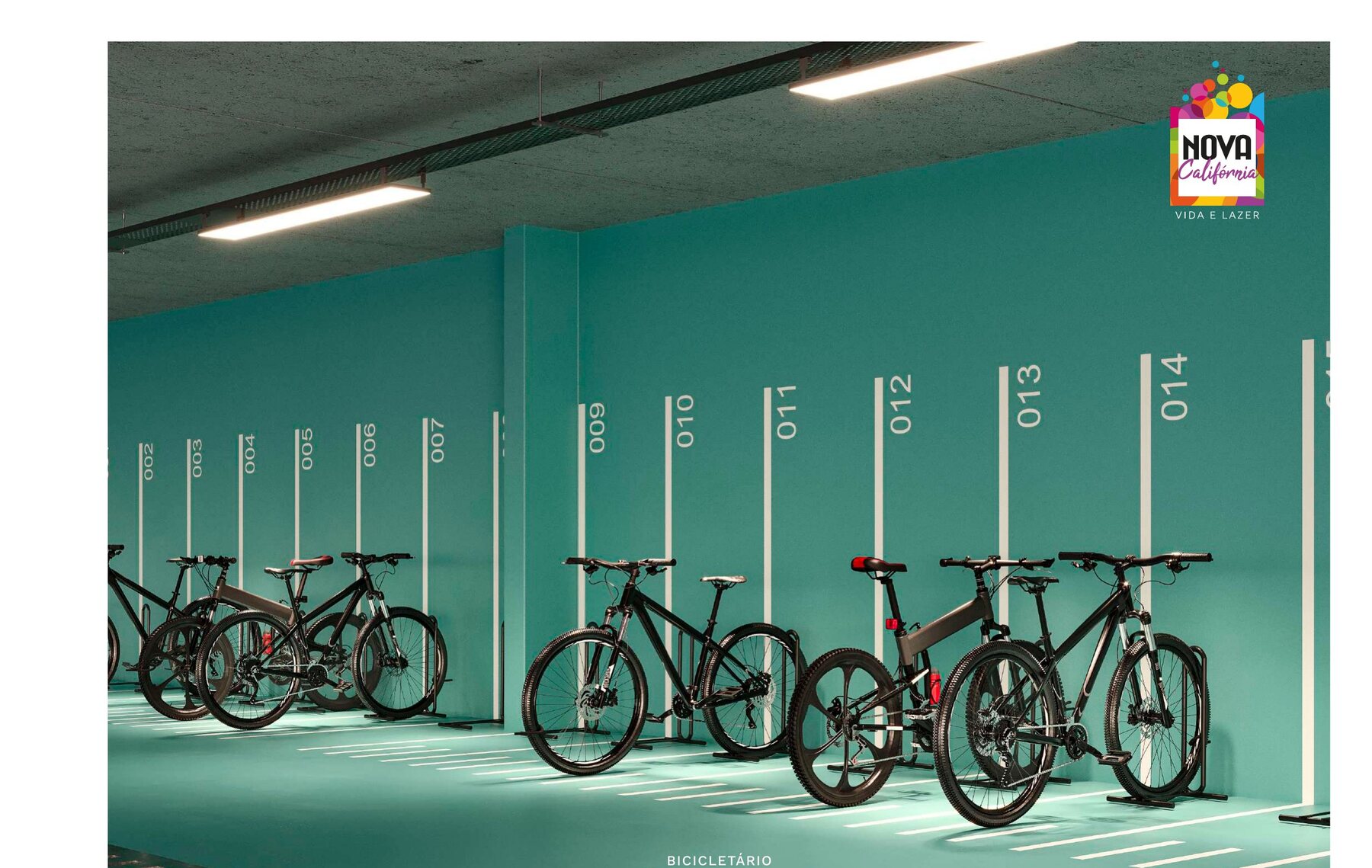 Bicicletário — Nova Califórnia