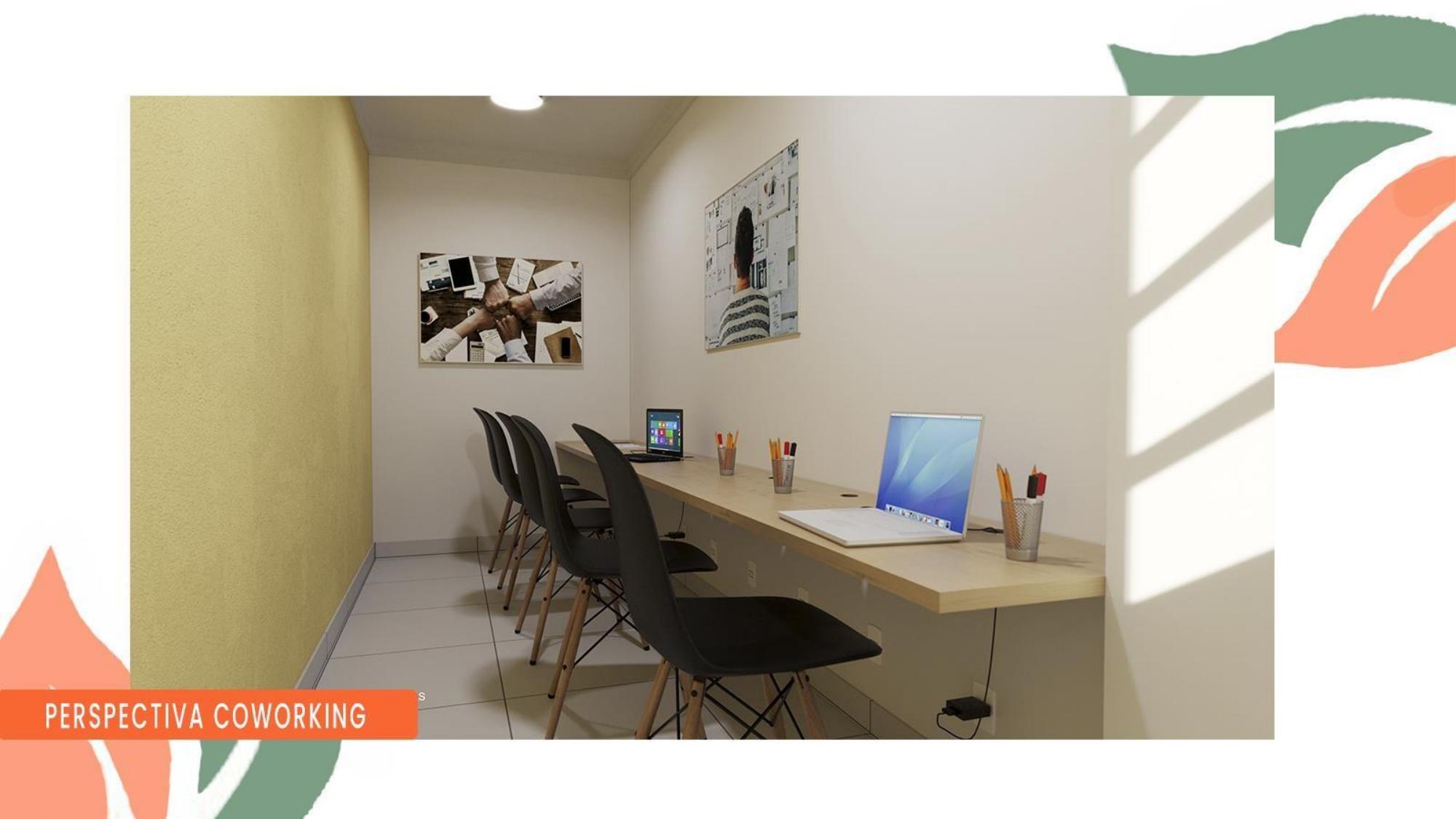 Perspectiva artística do home office — Advanced Taboão I