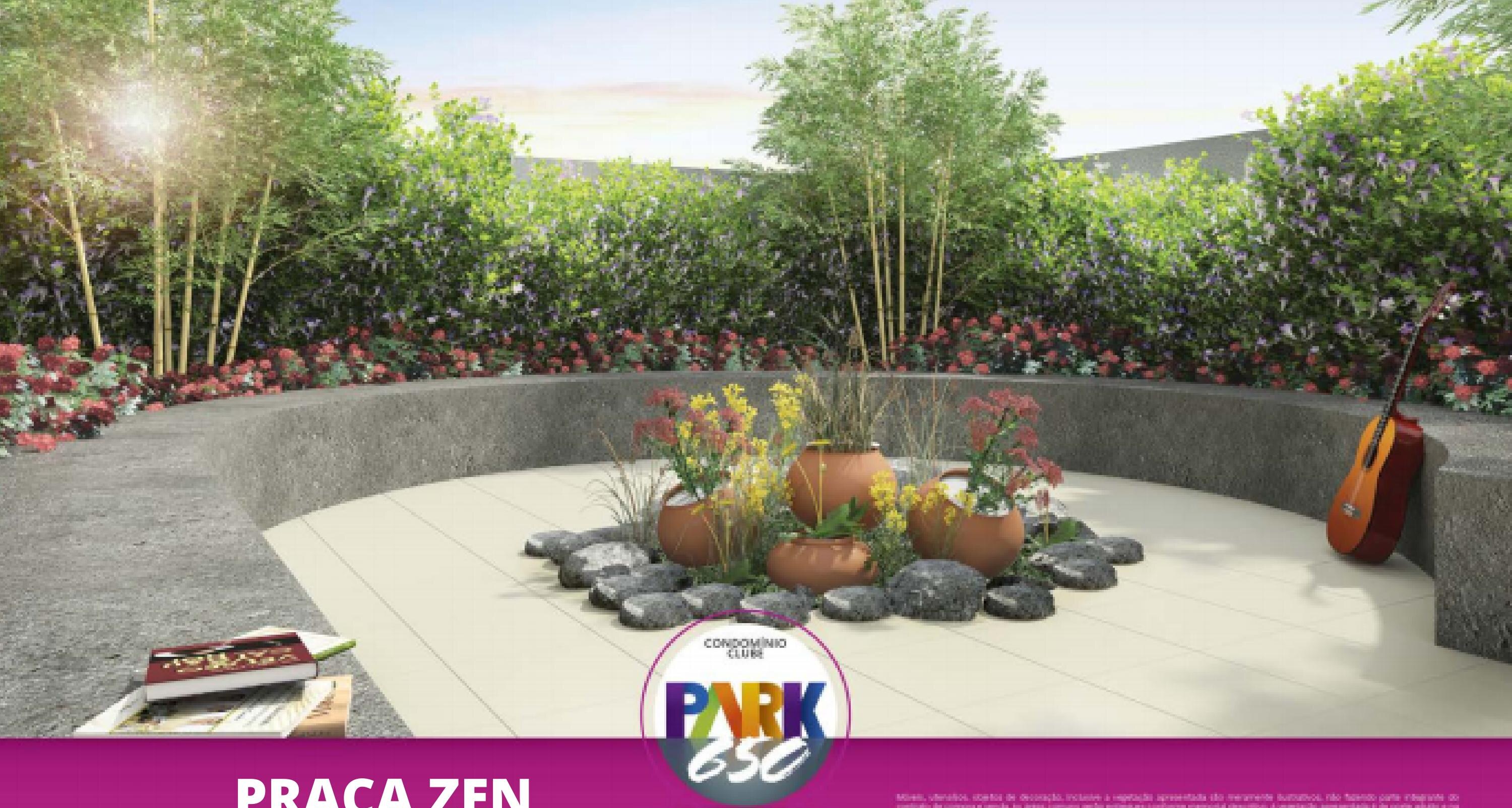 Praça zen — Park 650 Condomínio Clube