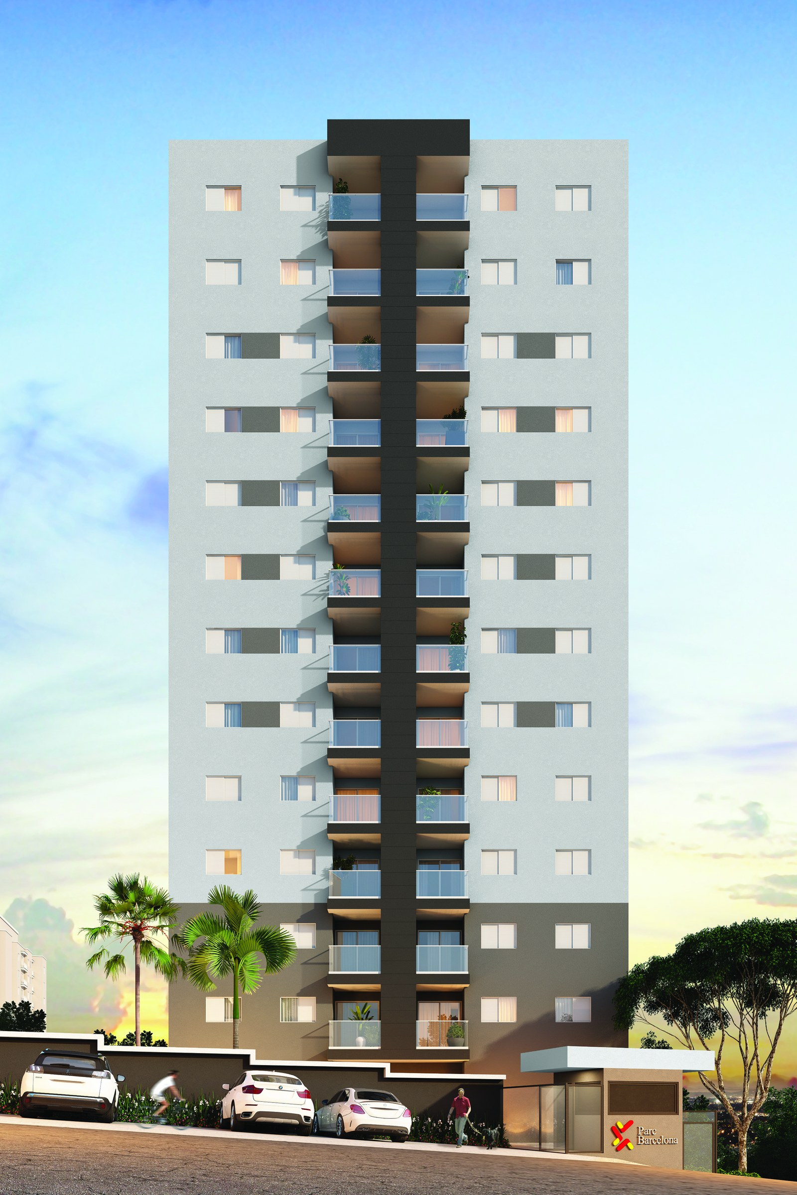 Parc Barcelona Rea Comum Fachada Yiugu7 — Parc Barcelona