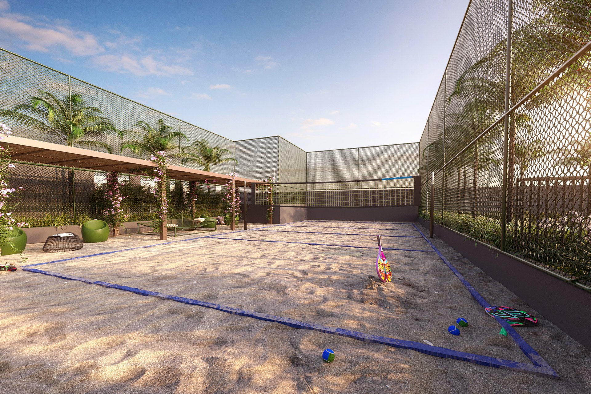 Beach tennis — Máxima Ares Altino