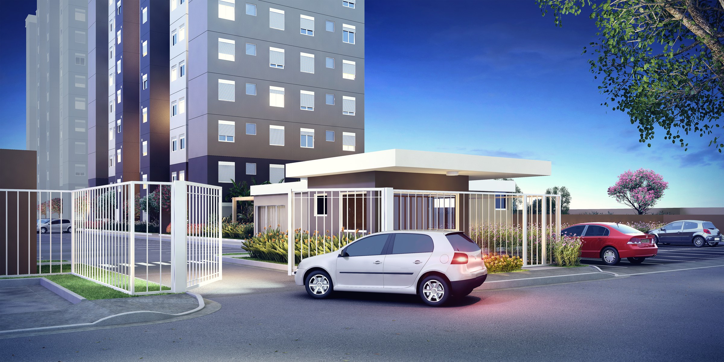 Quartier Portaria 4Qmdtk — Condomínio Residencial Quartier