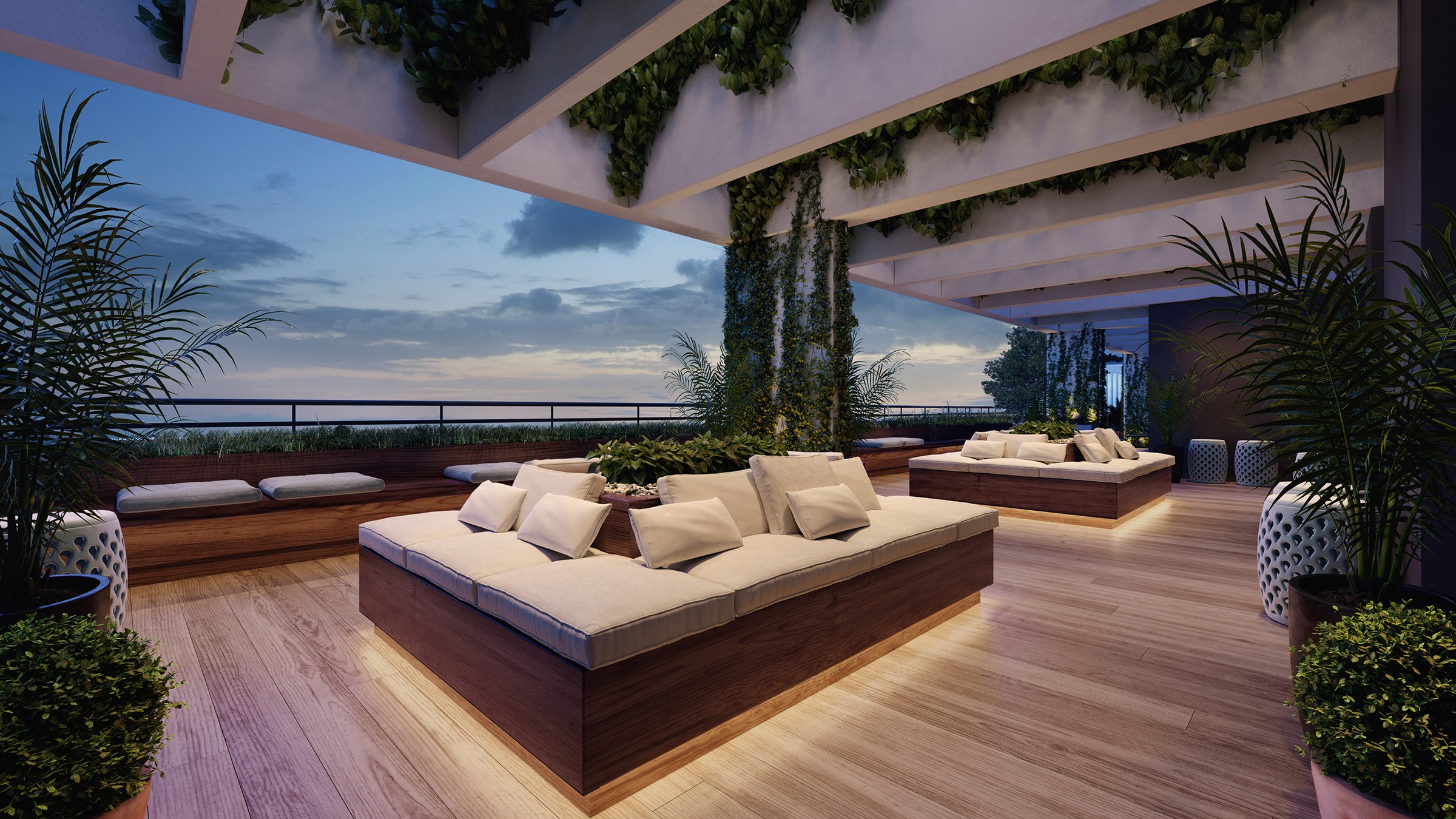 Elos Barueri Rooftop Praca Do Sol Bc Externa — Elos Residencial Clube