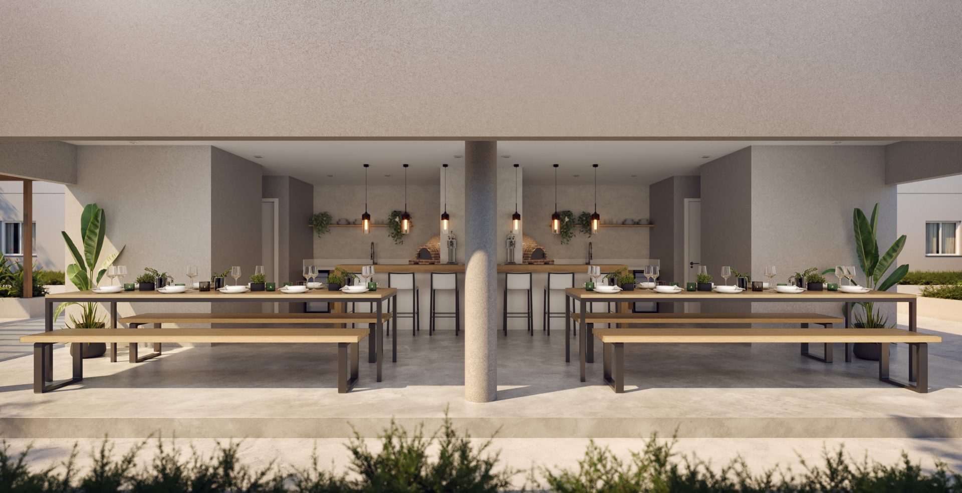 Planta de Enjoy Home Club Churrasqueira Final do Enjoy Home Club