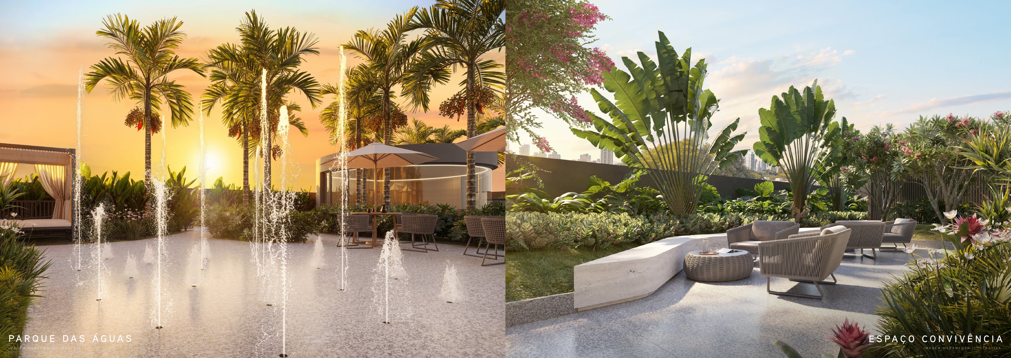 Parque das águas e espaço convivência — Beyond Residence