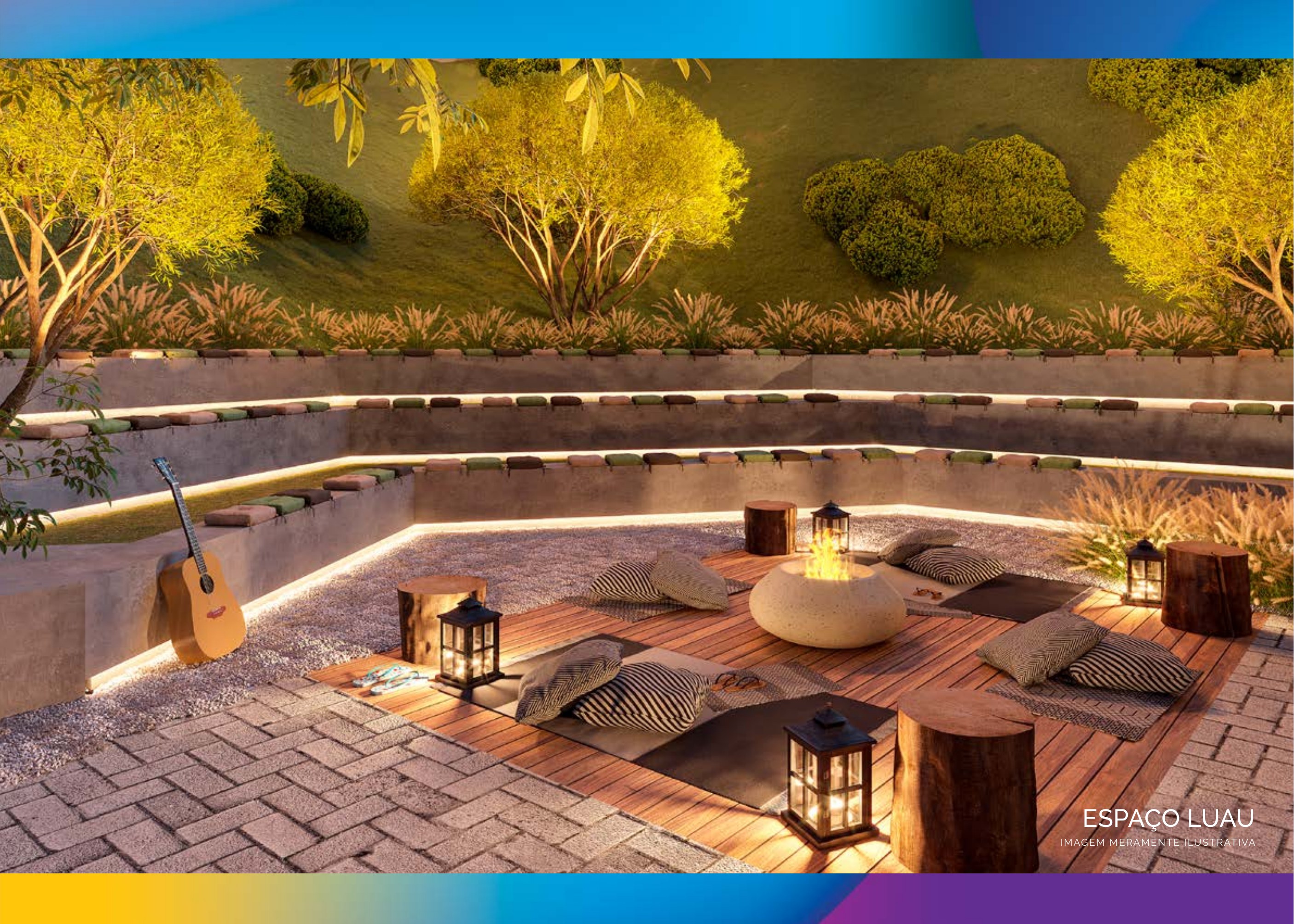 Espaço luau — Lumini Clube Residencial