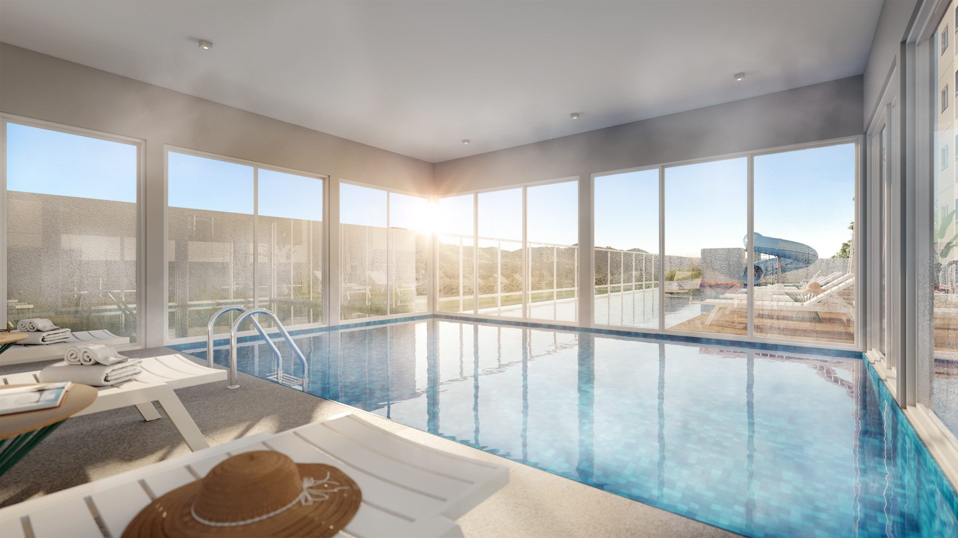 Infinity Home Club Piscina Coberta Aquecida — Infinity Home Club