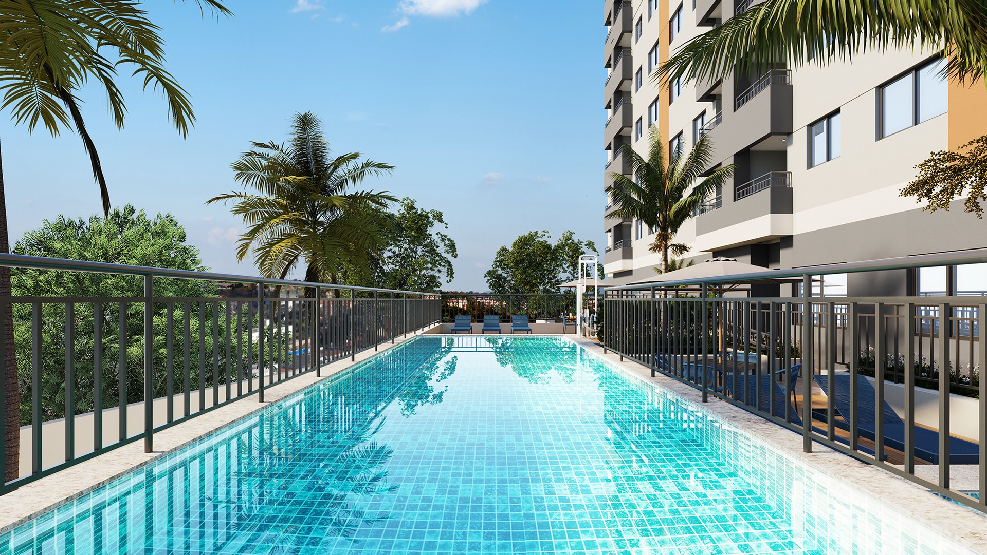 Piscina adultos — Lev Condomínio Clube Perus