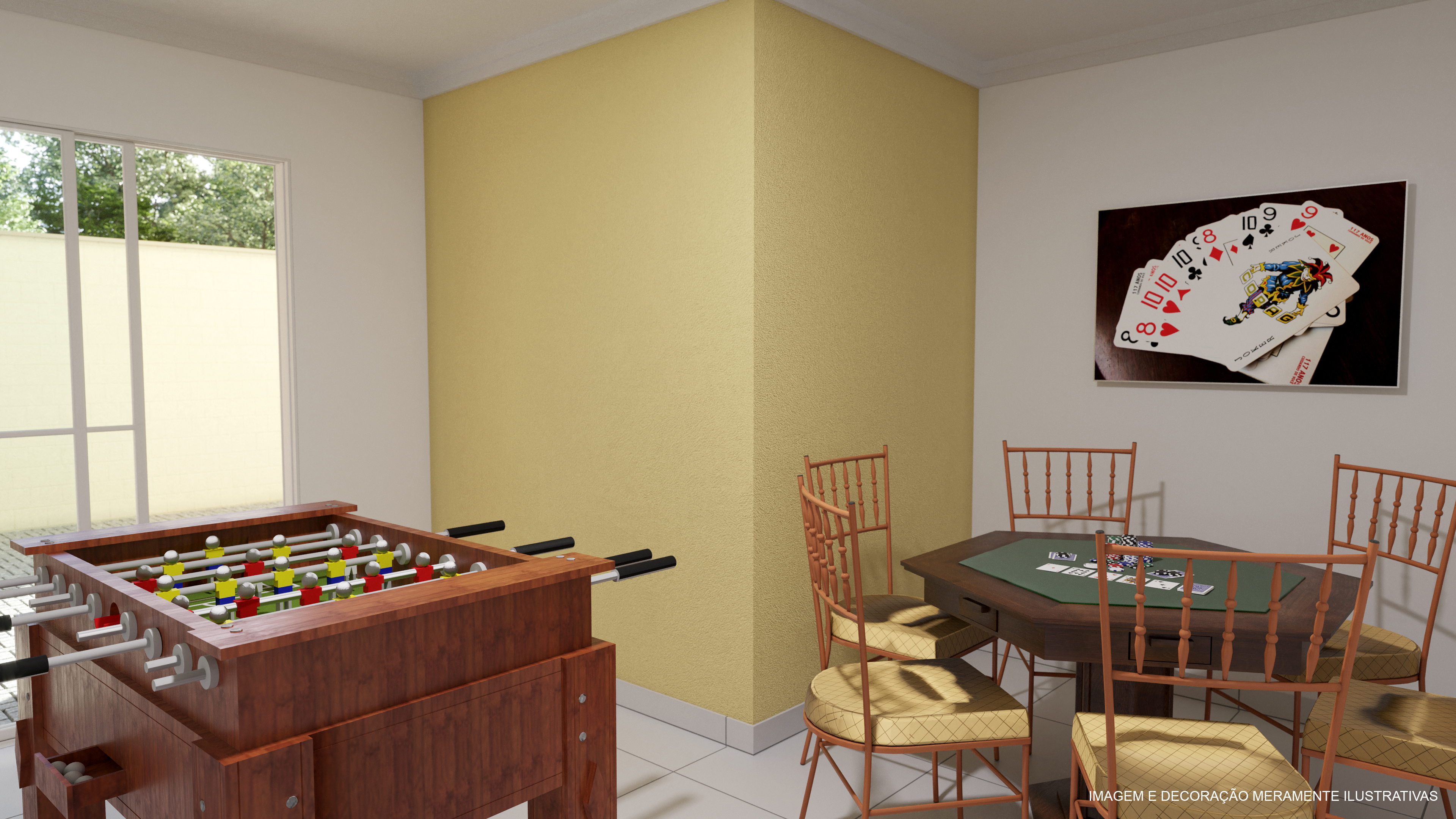 Salão de jogos — mesas e sinuca — Advanced Taboão I