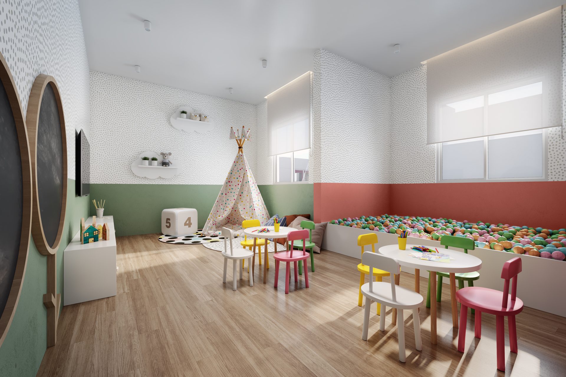 Planta de Enjoy Home Club Brinquedoteca Final do Enjoy Home Club