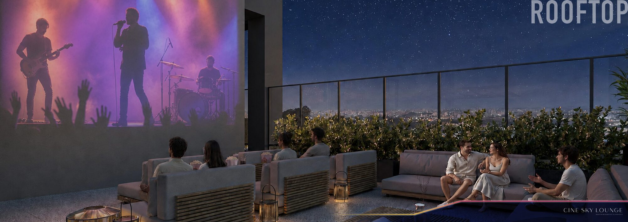 Cine Sky Lounge — DUO Stay Residence