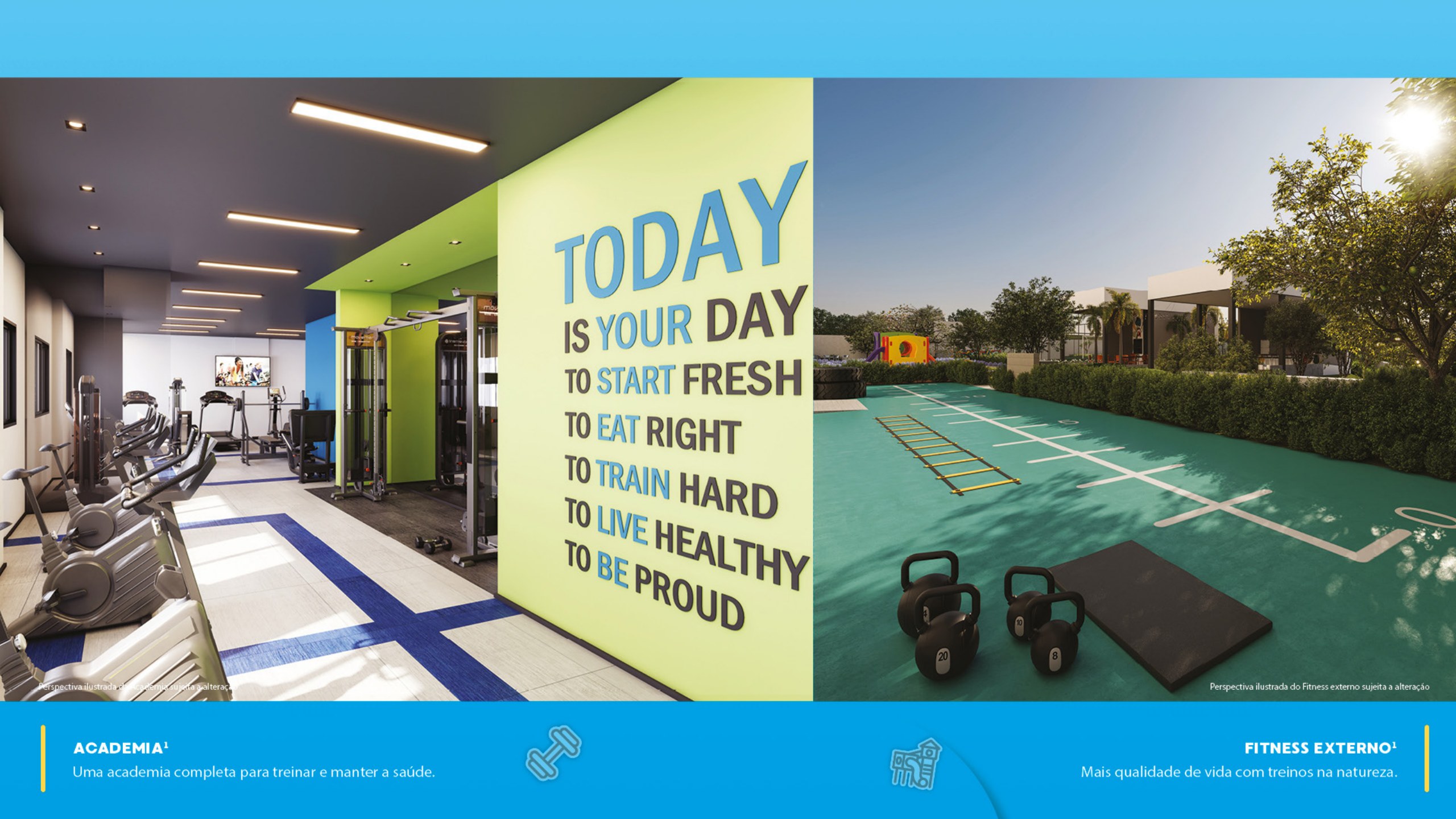 Academia e fitness externo — PiN Osasco Residencial Clube