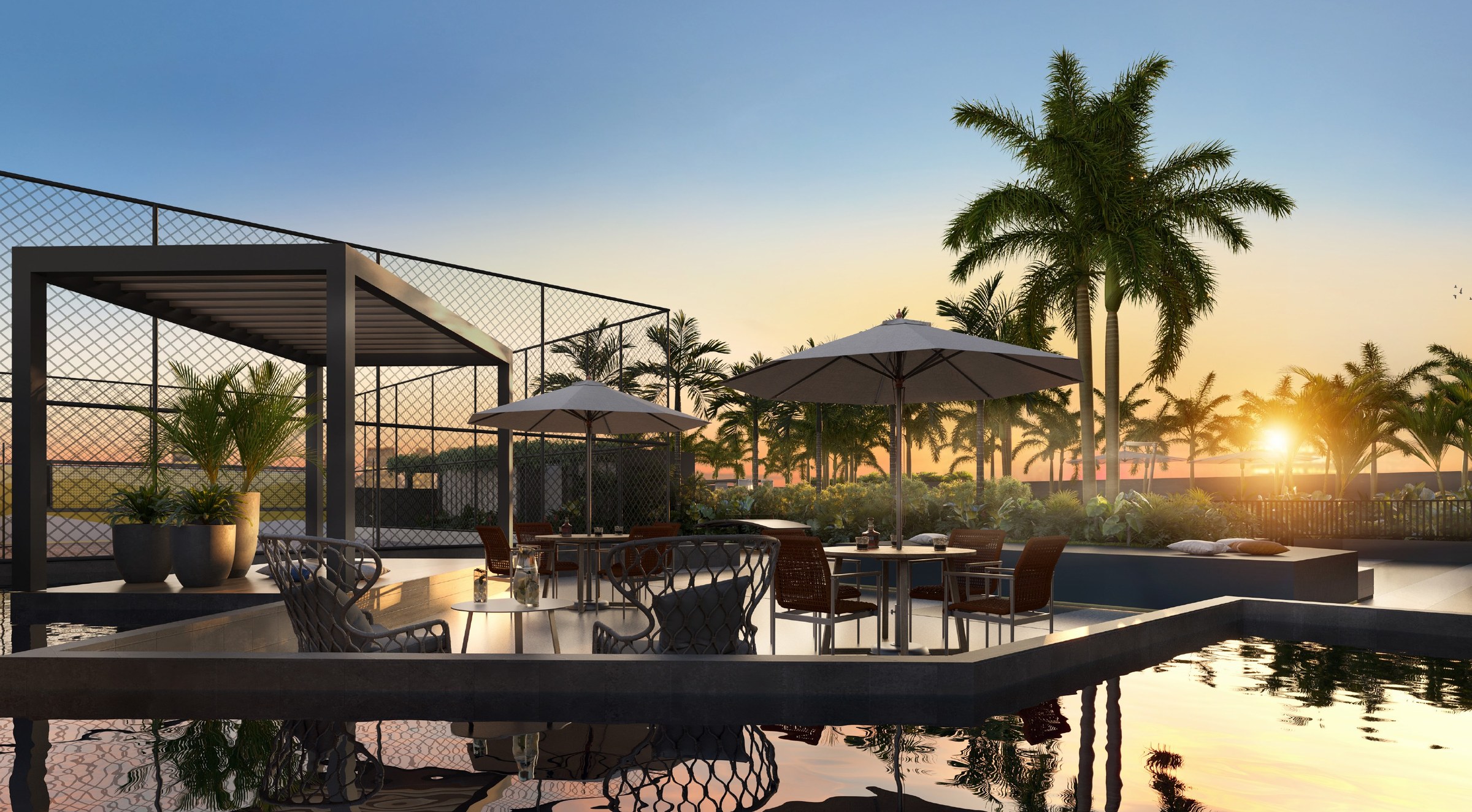 Espaço reflexo — LIV Stay Residence