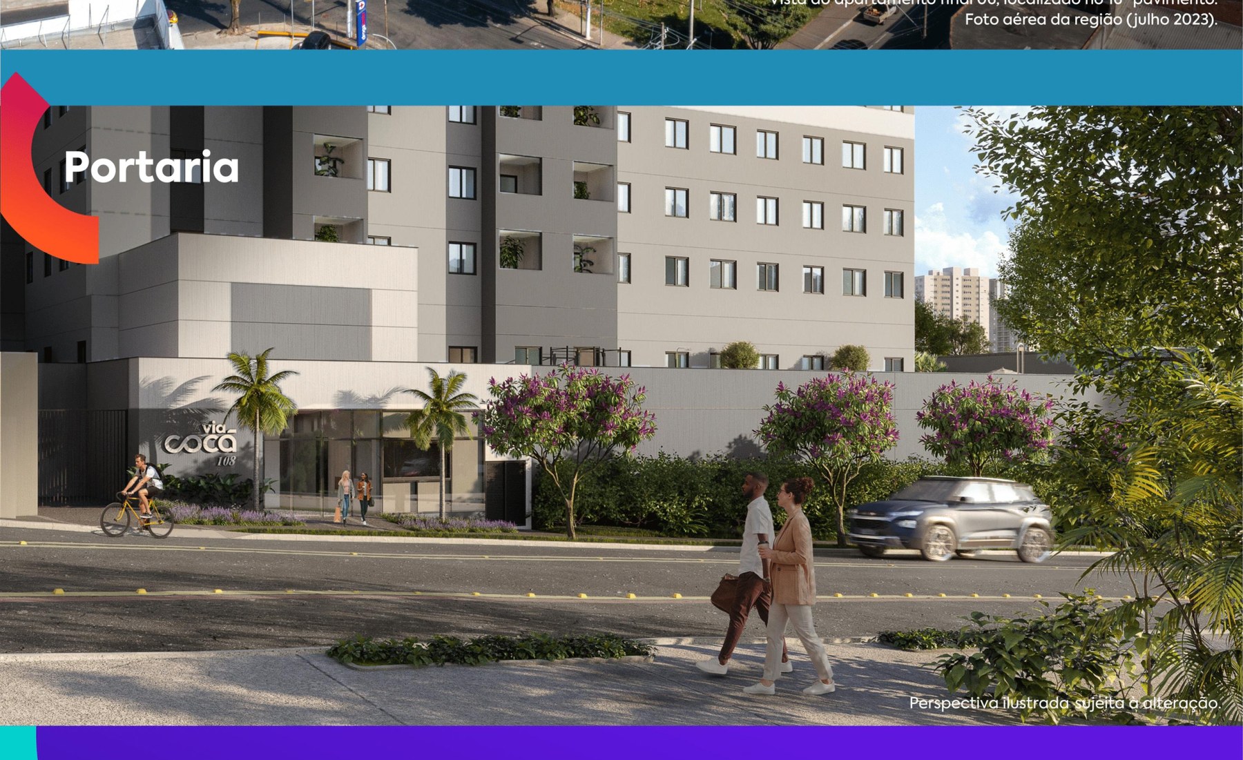 Portaria com clausura — Via Cocá