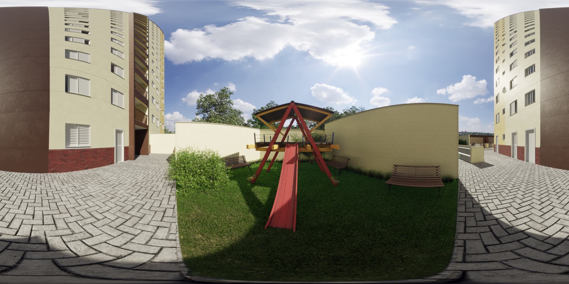 Playground — imagem 360° — Advanced Taboão I