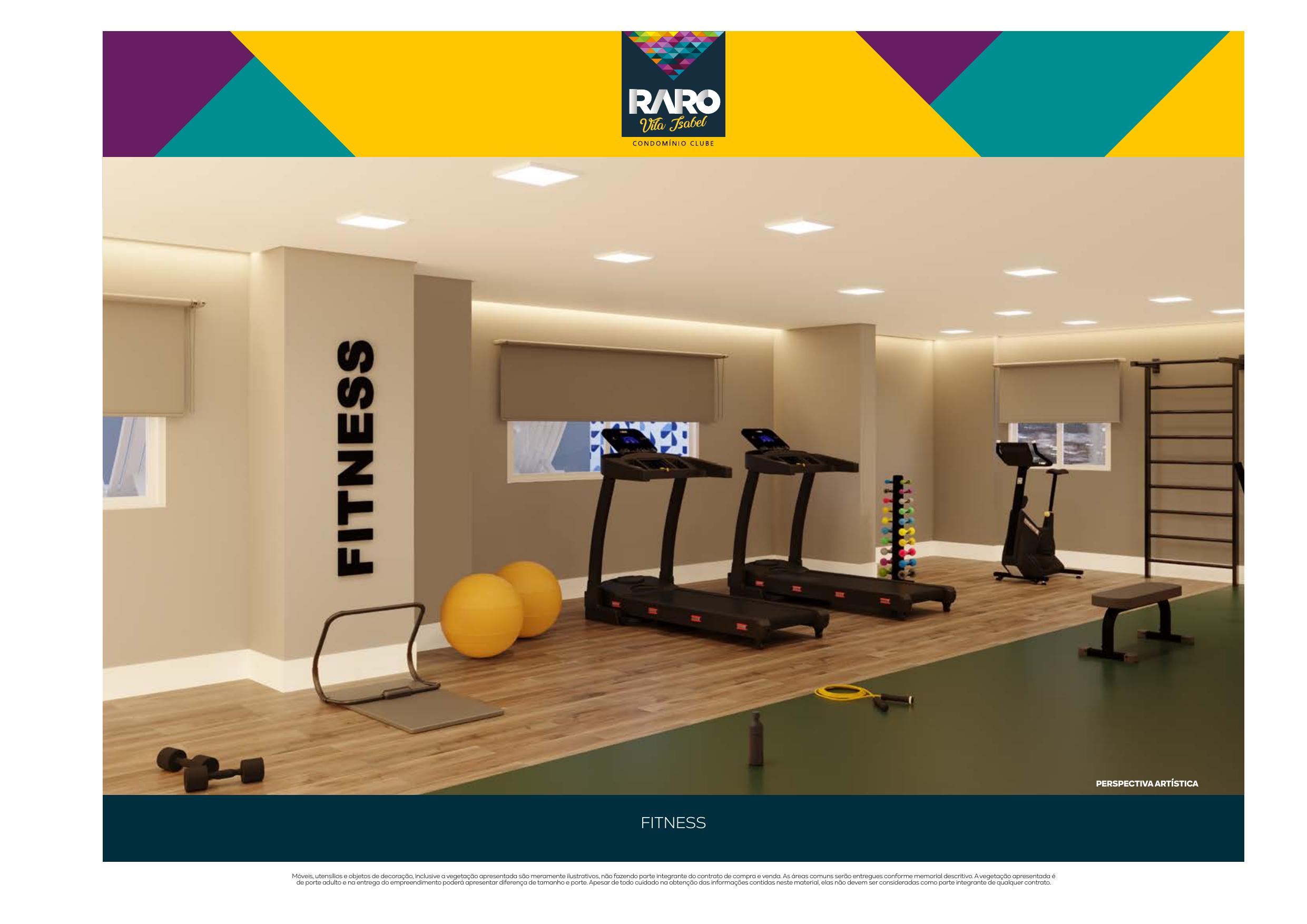 Fitness — RARO Vila Isabel Condomínio Clube