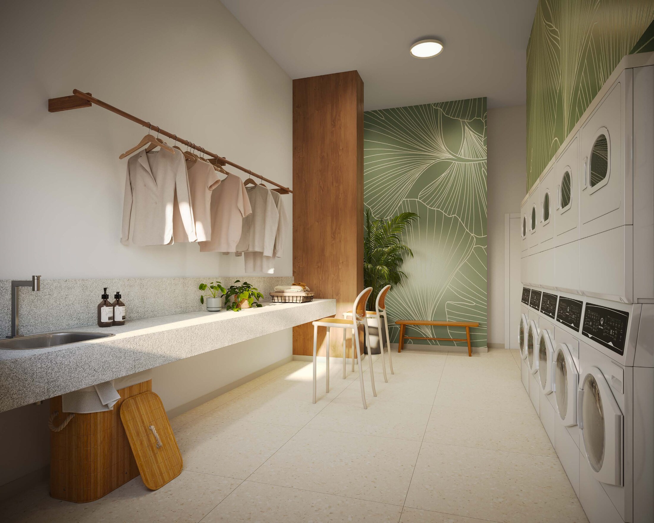 Lavanderia coletiva — Residencial Maro by BP8