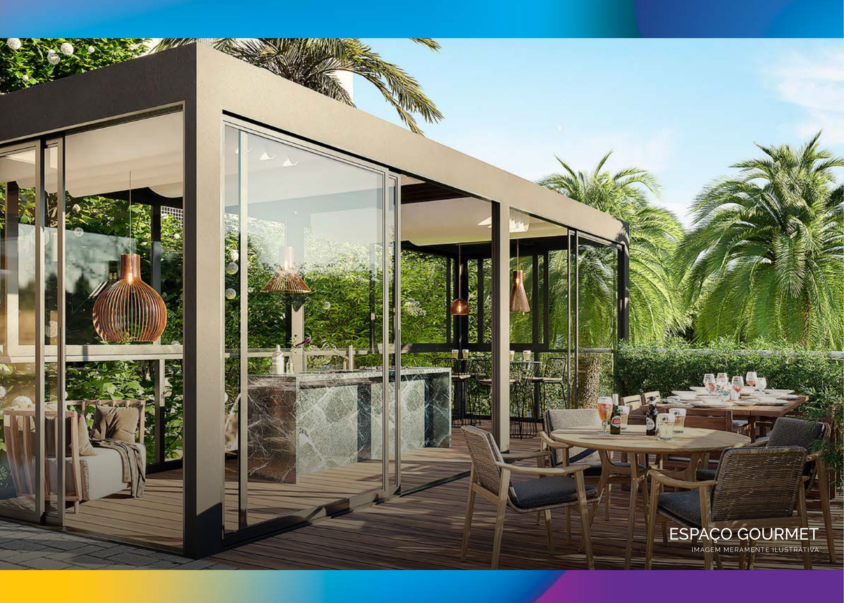 Espaço gourmet — Lumini Clube Residencial