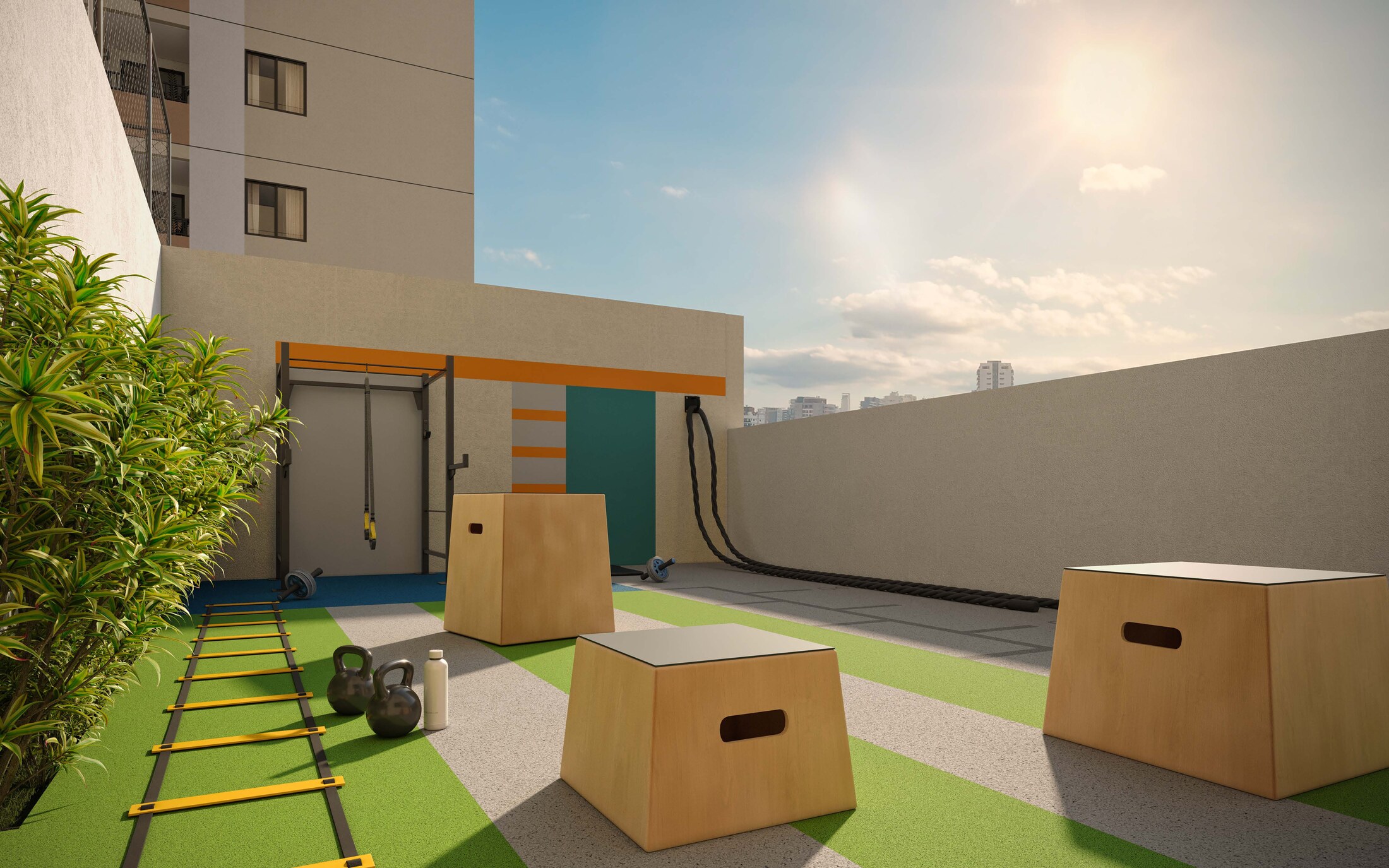 Fitness externo — Residencial Maro by BP8