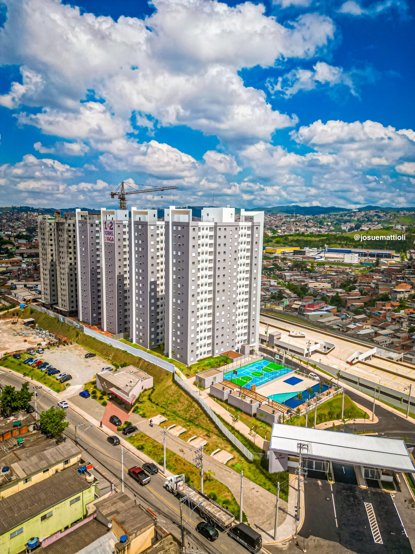 Bella Cidade Itapevi — Bella Cidade Fachada Vista Aerea — Bella Cidade Itapevi