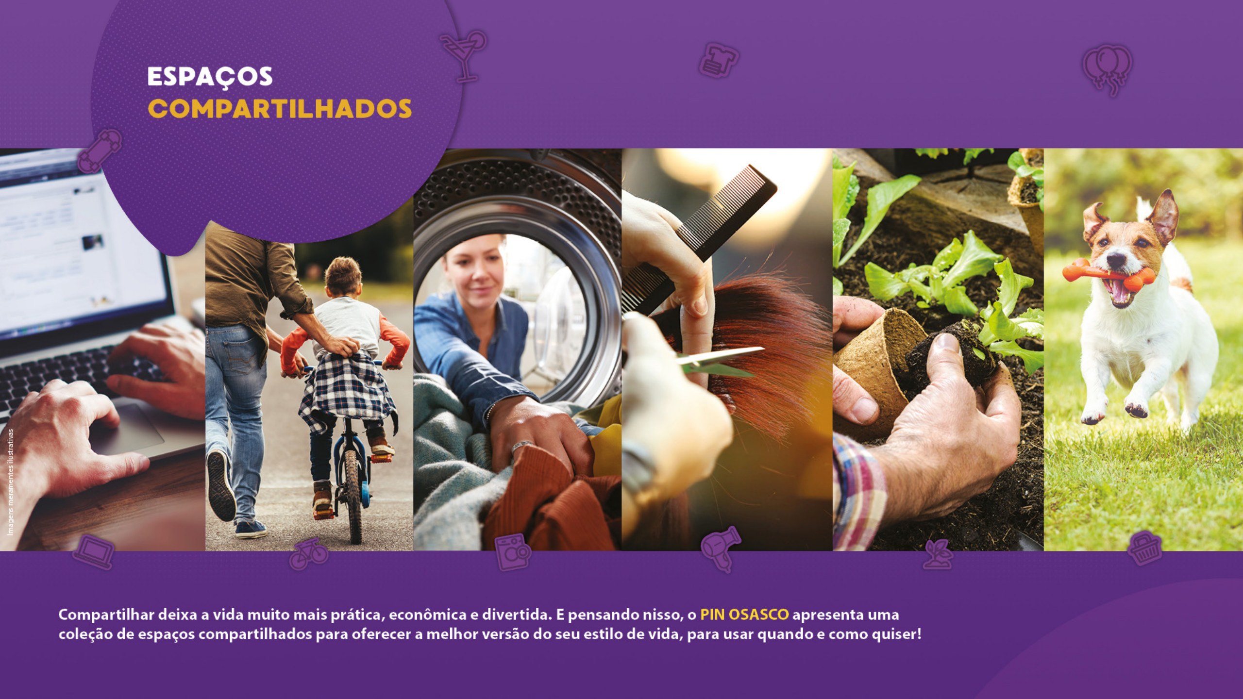Espaços compartilhados — PiN Osasco Residencial Clube