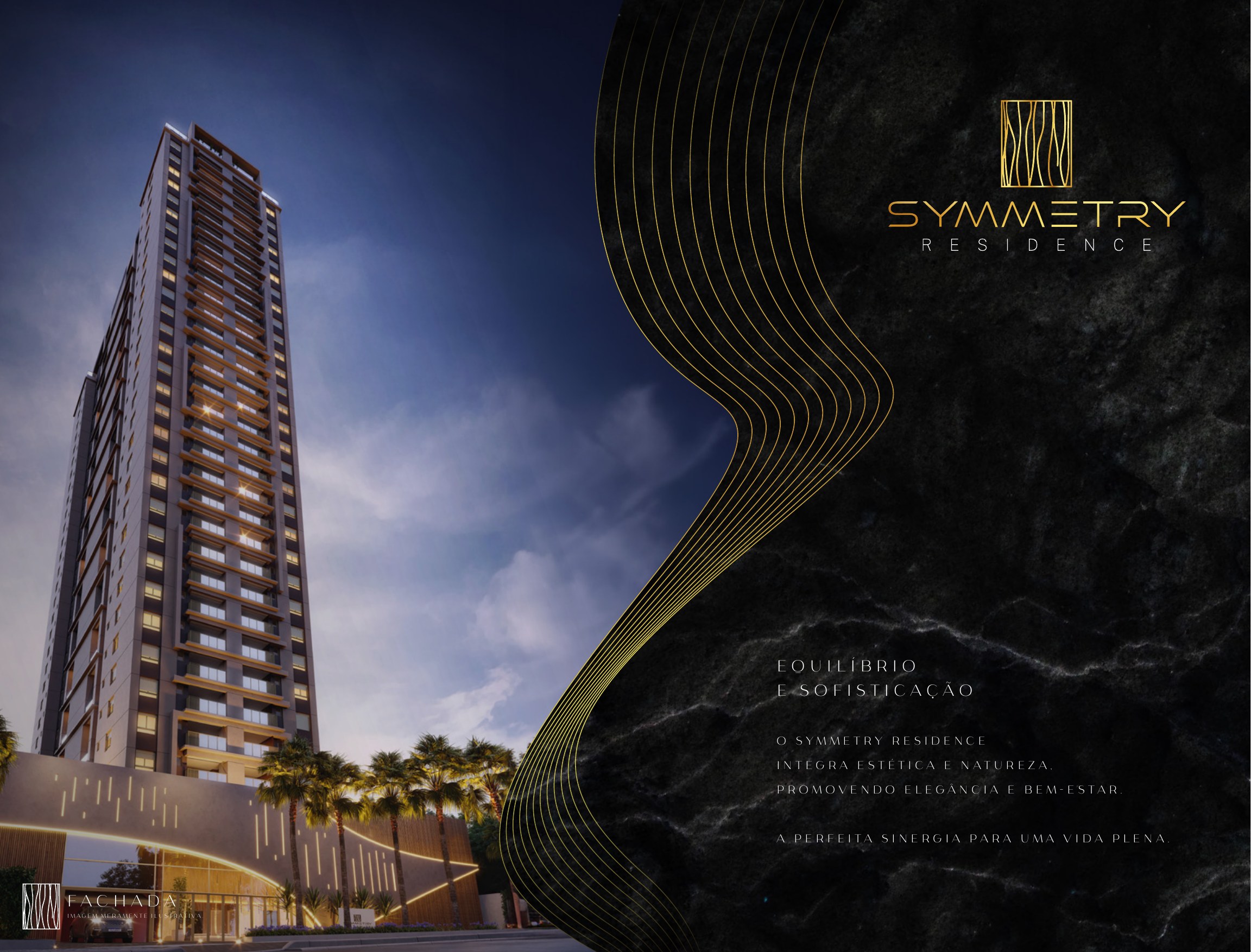 Fachada do Symmetry Residence