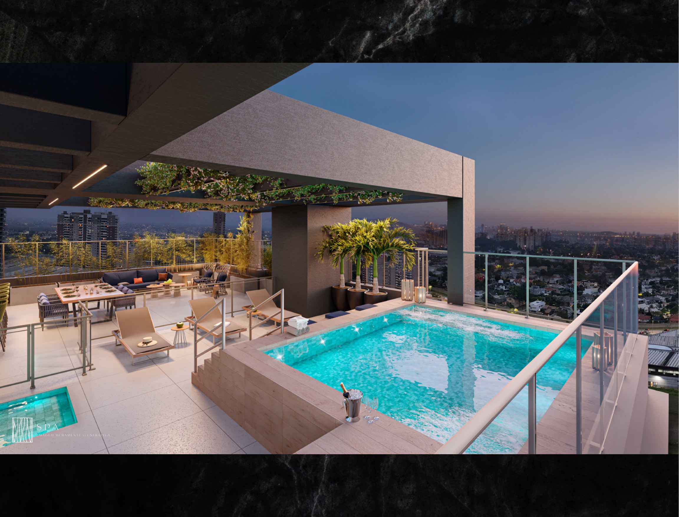 Spa — Symmetry Residence