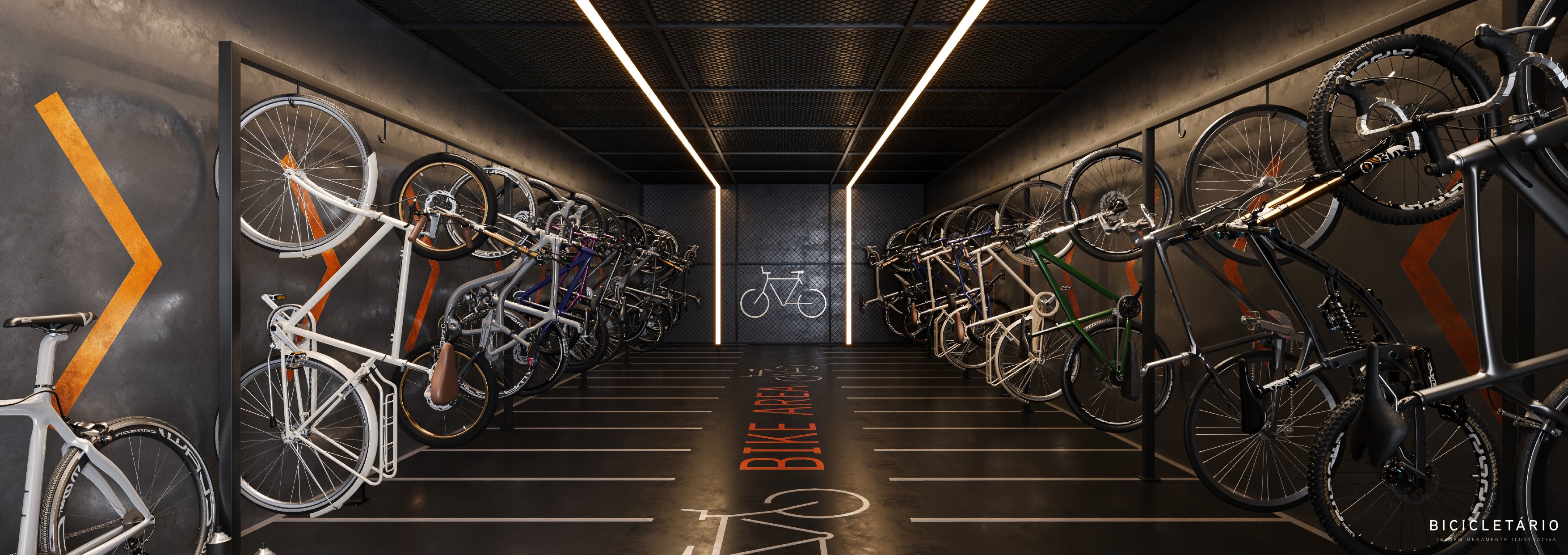 Bicicletário — Beyond Residence